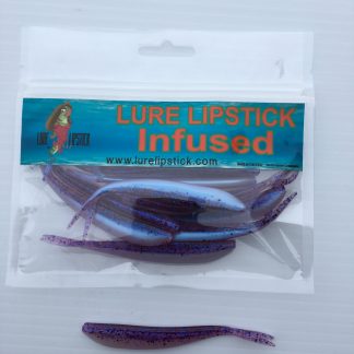Purple Majesty 25 or 10pk Infused Split Tail Minnows