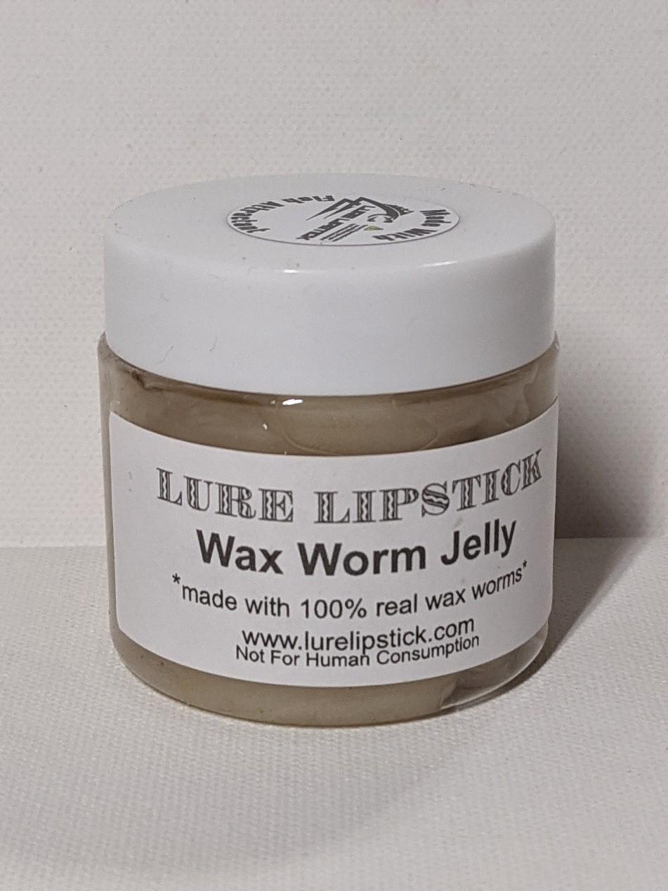 Lure Lipstick Wax Worm Jelly - 3oz. Available in Squirt Top or Screw Top Jar