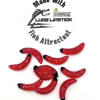 4 In 5 Pack Custom Split Tail Minnows – Logperch – Lure Lipstick