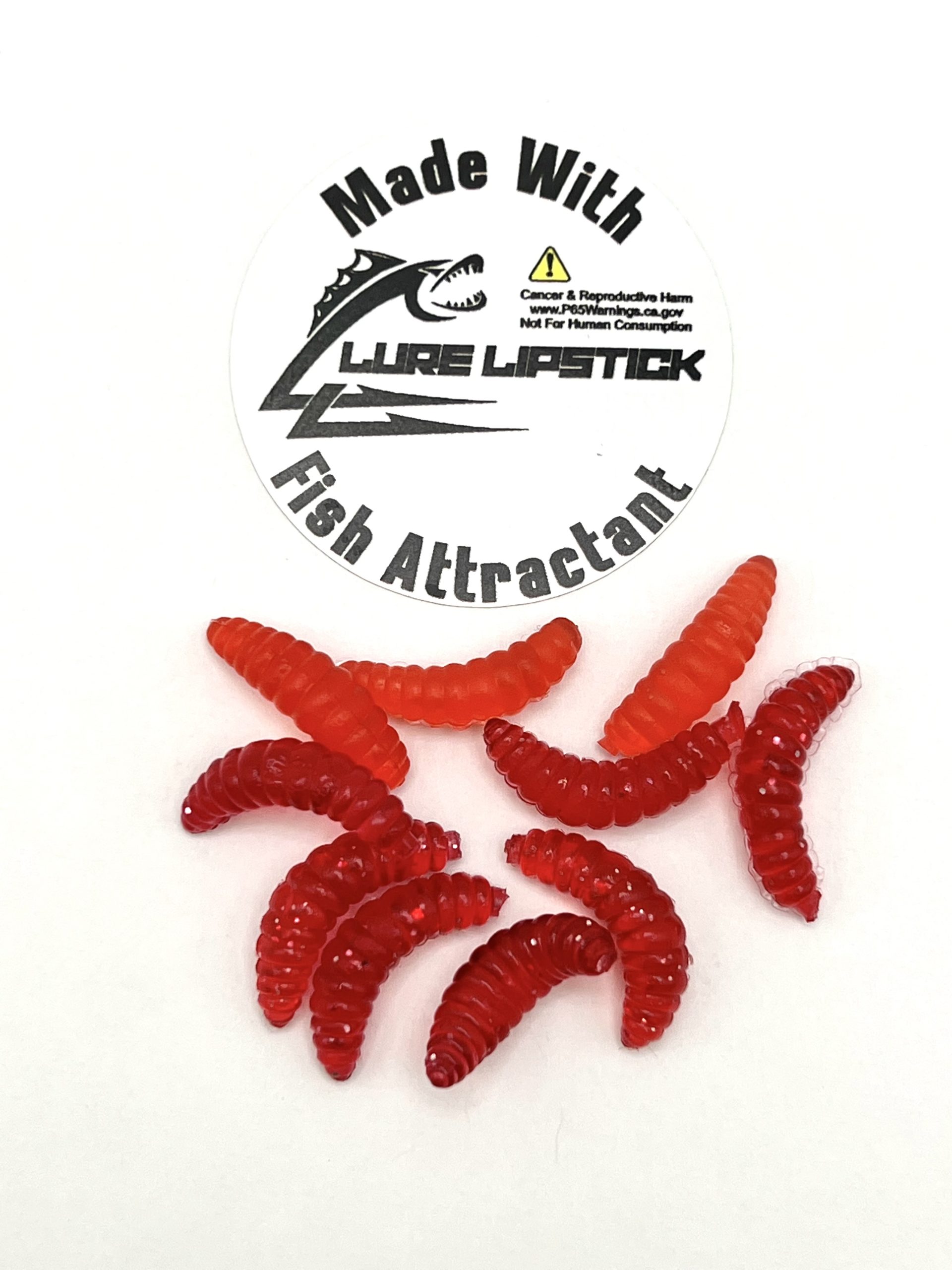 Infused Wax Worms 10 Pack - Red