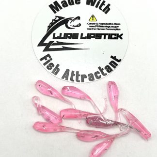 Infused 3/4 inch Dinky Tail Mini's 10 Pack - Pink Ice