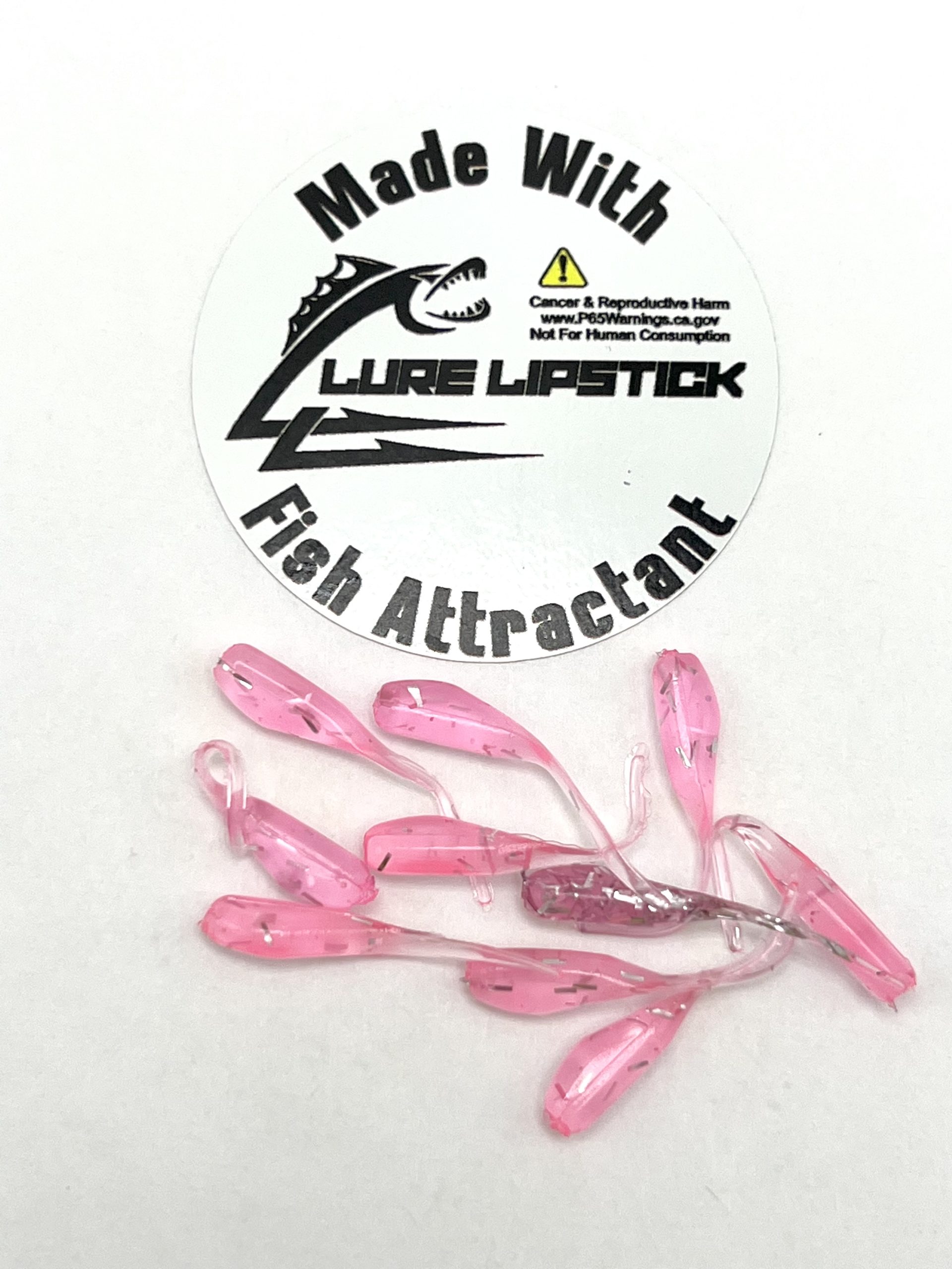 Infused 3/4 inch Dinky Tail Mini's 10 Pack - Pink Ice
