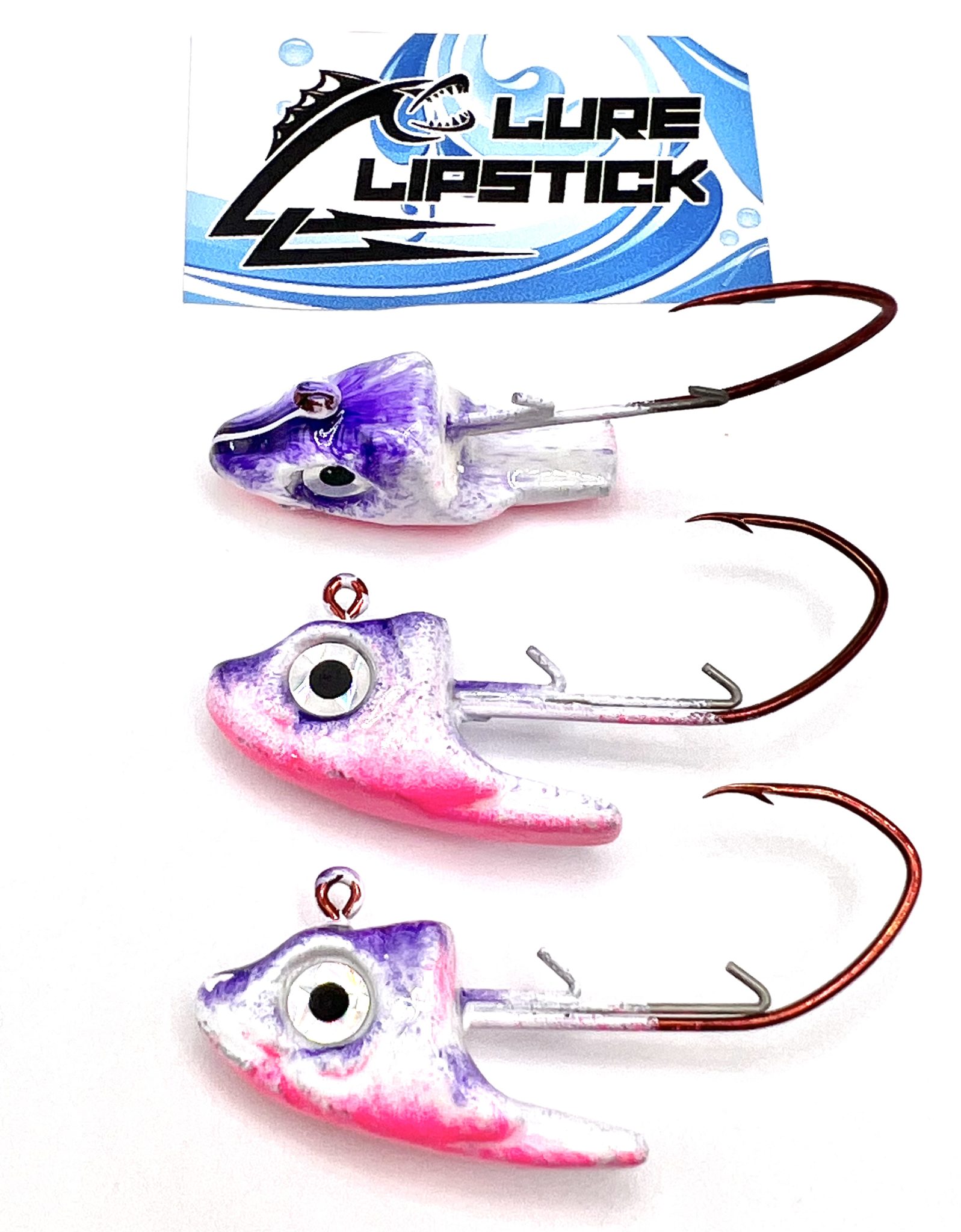reef ripper swimbait jigs- PURPLE ICE KILLA – Lure Lipstick