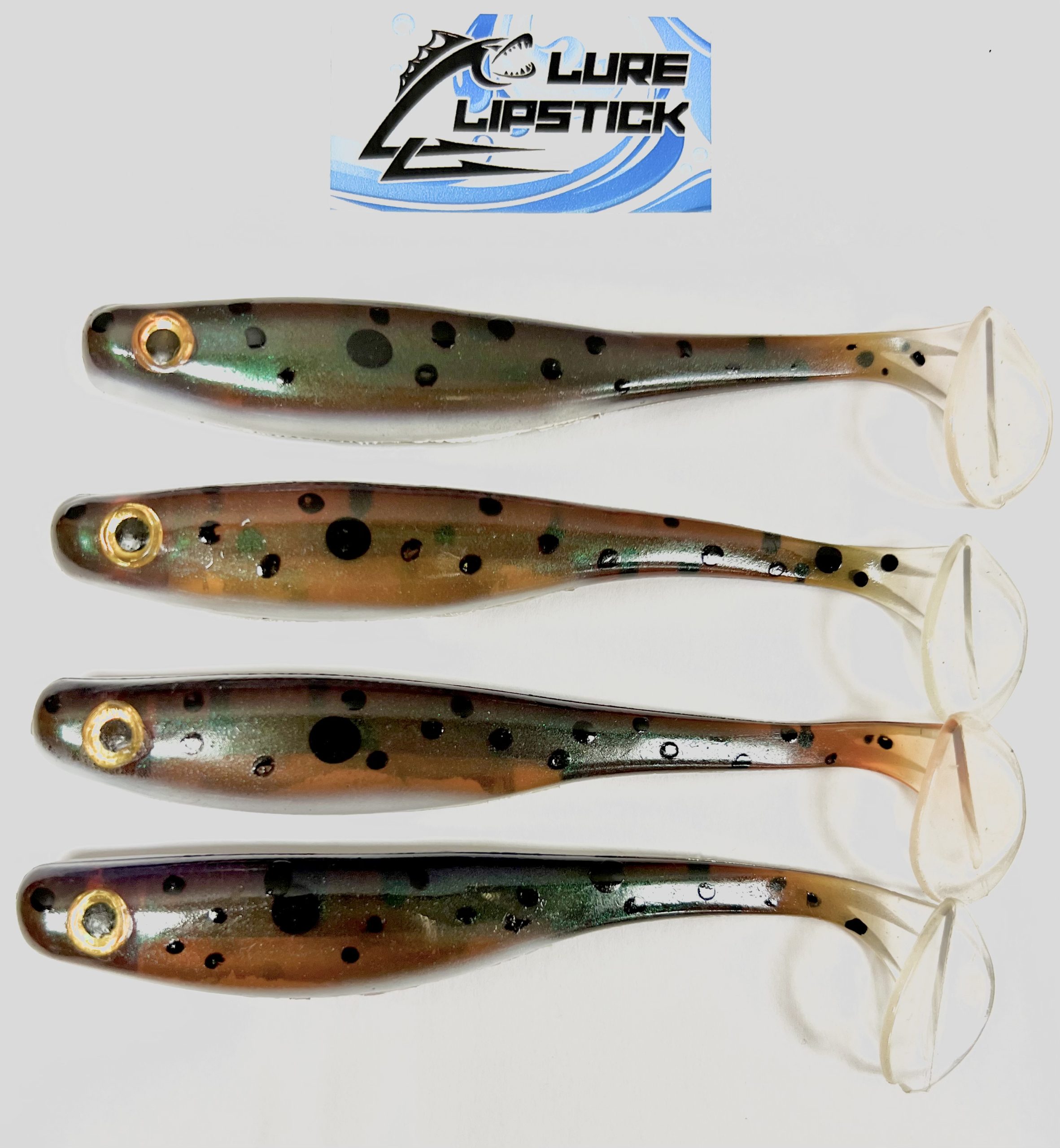 5 GOBY SWIMBAIT PADDLE TAIL- QTY 4 PACK