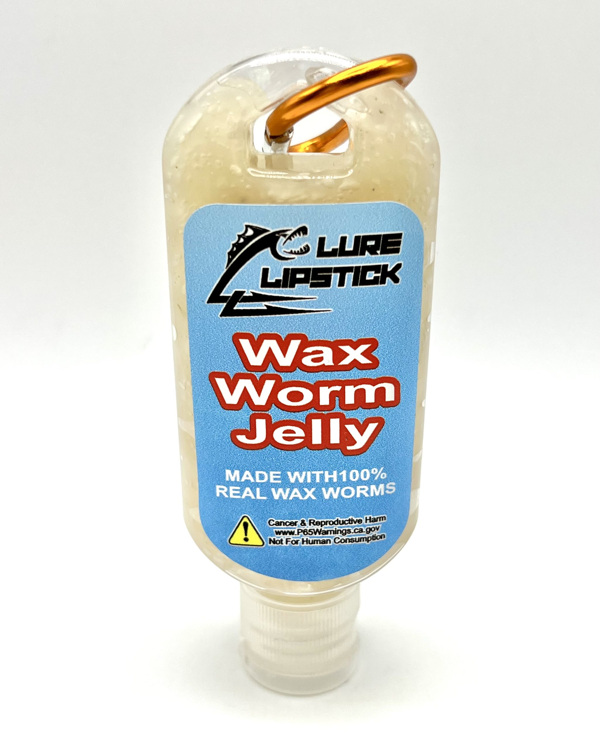 Lure Lipstick – Wax Worm Jelly – 3oz. Available in Squirt Top or Screw Top  Jar – Lure Lipstick