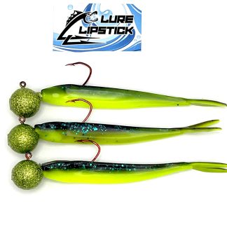 Walleye Ready Rigs- 3 Pack- June Bug Ice
