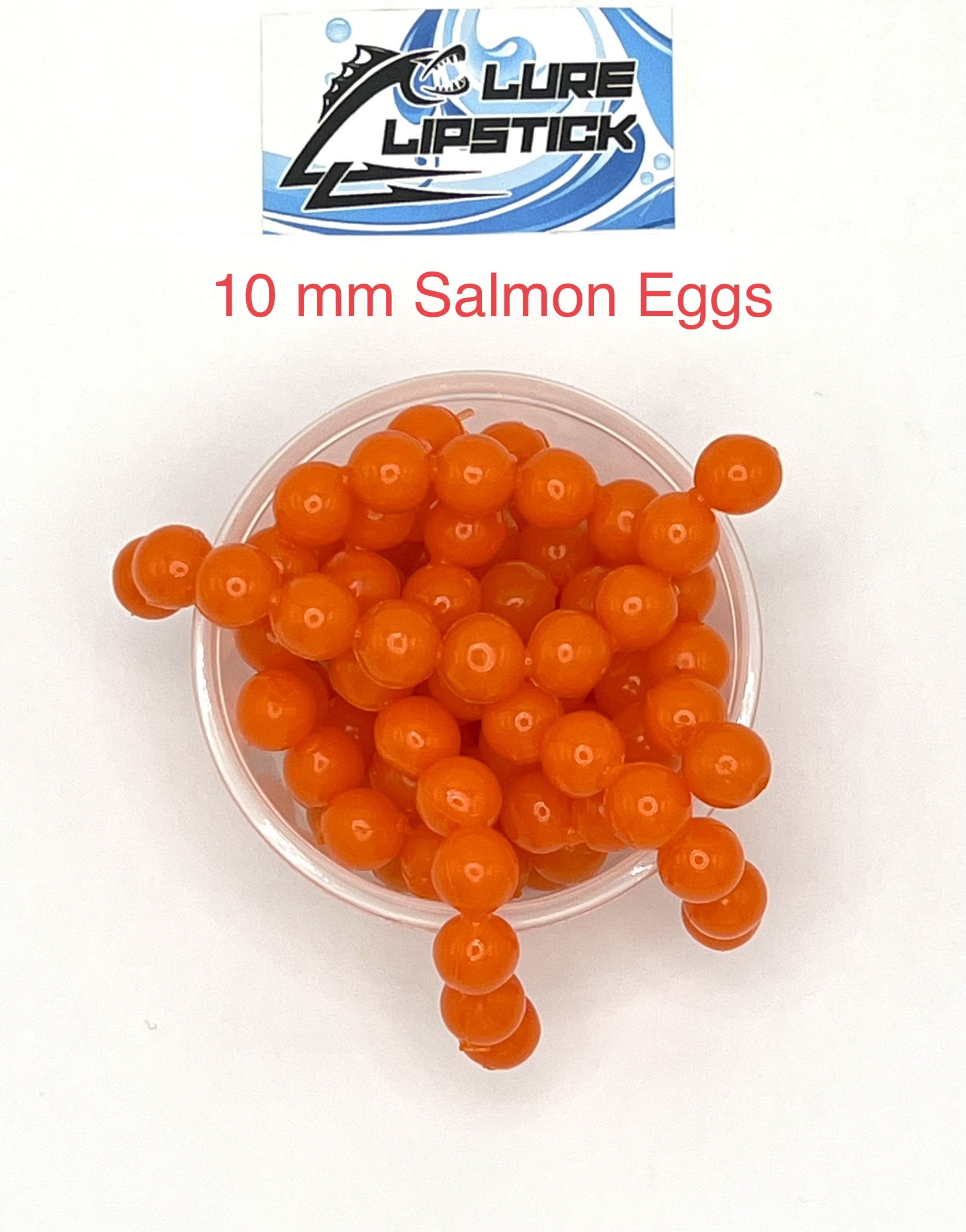 10mm or 6mm Salmon Eggs infused with Anise Oil - 25ct