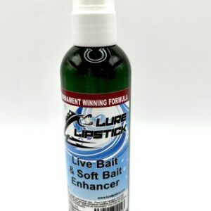 Lure Lipstick – Soft Bait Enhancer -Original Formula All Species- 4oz Spray Bottle