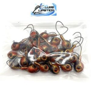 Pro Walleye Jigs - 25 Pack - Royal Crown 1/2oz