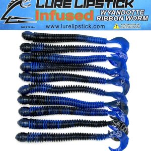 Infused Custom Ribbon Worms with 16 VARIATIONS