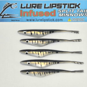 NEW 4 In Log Perch Jerk Shad/ FFS