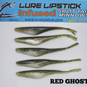 Red Ghost 4” FFS Jerk Shad Minnow (5 Pack)