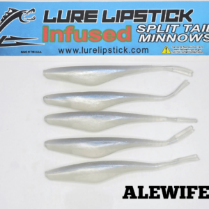 Alewife 4” FFS Jerk Shad Minnow (5 Pack)