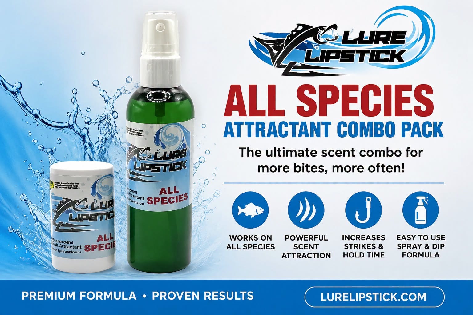 Lure Lipstick fish attractants
